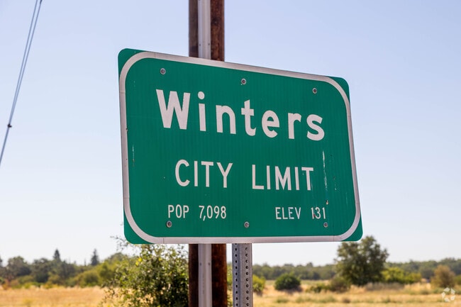 Winters is a small town surrounded by Northern California farmland.
