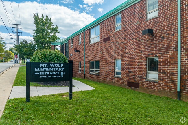 Younger students attend Mt. Wolf Elementary School.