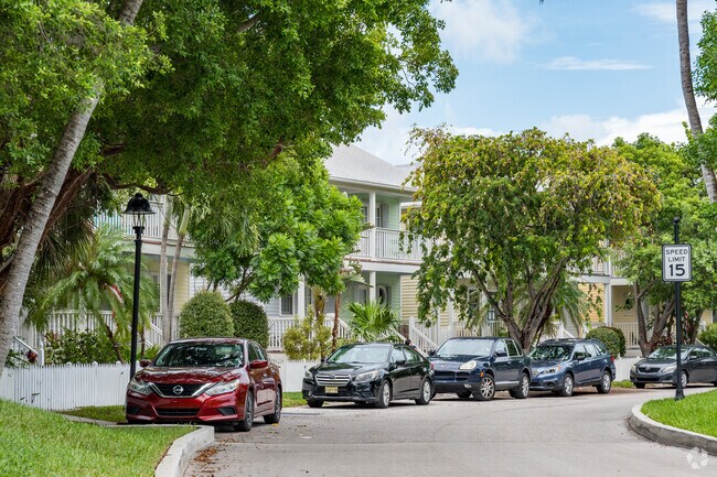 The Key West Golf Course has a community of single family homes overlooking the golf course.