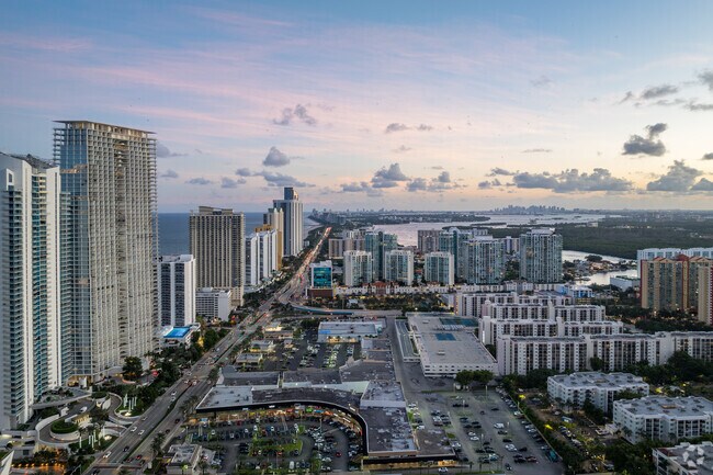Sunny Isles beach has a lively and active community just a short drive from Downtown Miami.