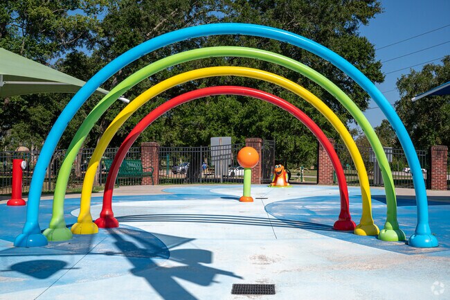 Tricentennical Park is located close to Fisher Al and provides lots of fun for friends and famil