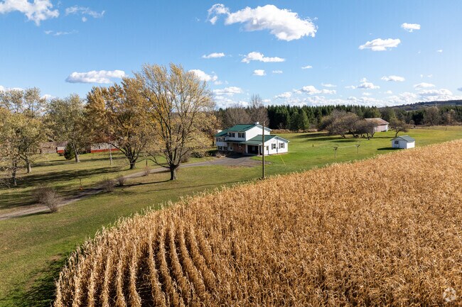 Homes in Niles enjoy the scenic benefits of farm living.
