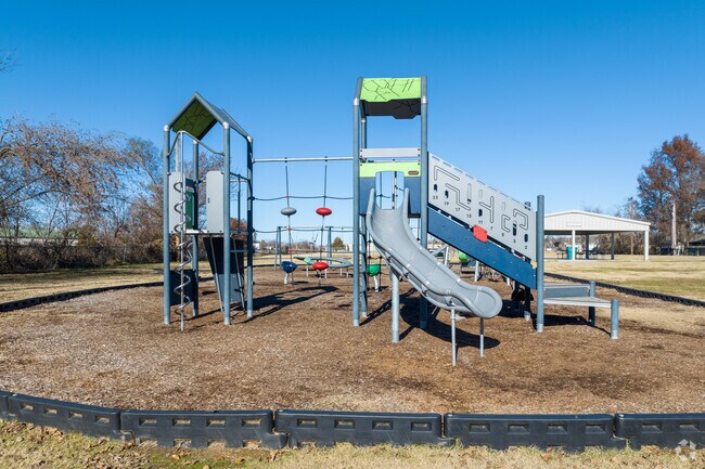 Fleming Park is located in the middle of Inola.