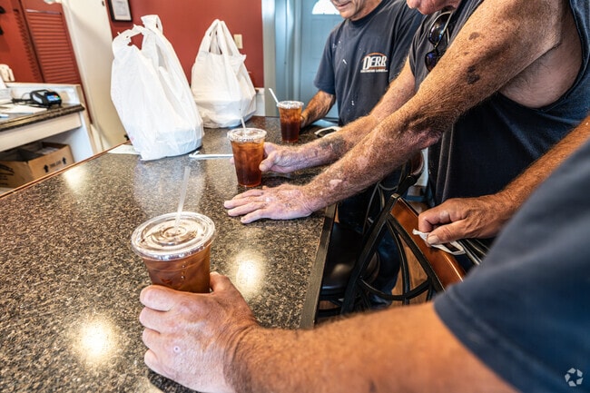 Customers in Swoyersville grab a refreshing sweet tea at Lemon Drop Cafe.