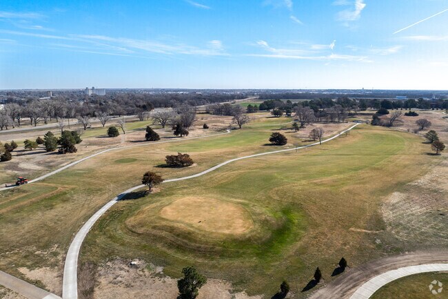 Enjoy a round of golf at Fort Hays Municipal Golf Course.