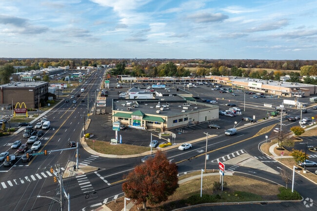 There are many shopping centers on Street Rd in Bensalem so you can get what you need.