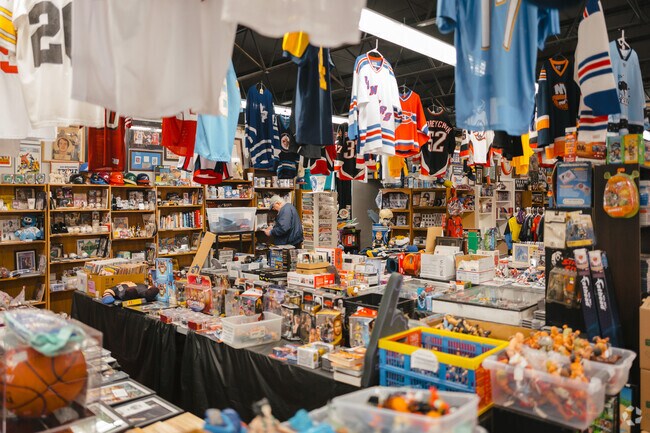 Shopping for unique memorabilia is a local pas time in Tonawanda, New York.