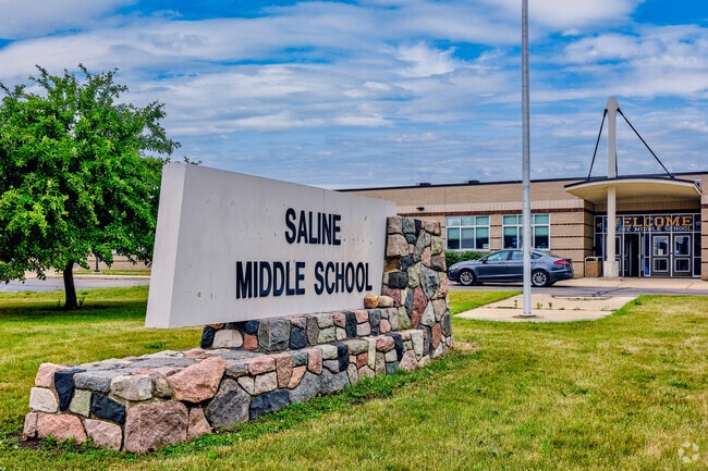 Saline Middle School boasts an A rating on Niche.com.