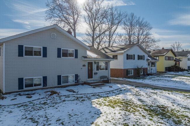 Split-level homes in Willowick offer plenty of space on a compact footprint.