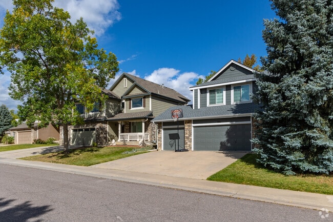 Craftsman houses are the most popular style in Chatfield Bluffs.