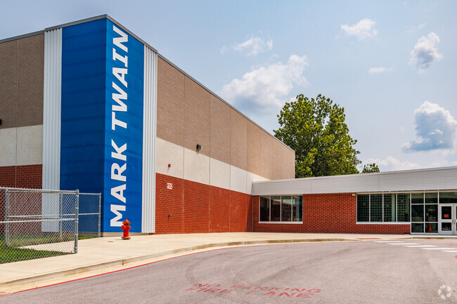 A newly constructed FEMA storm shelter adds to the safety of Twain Elementary.