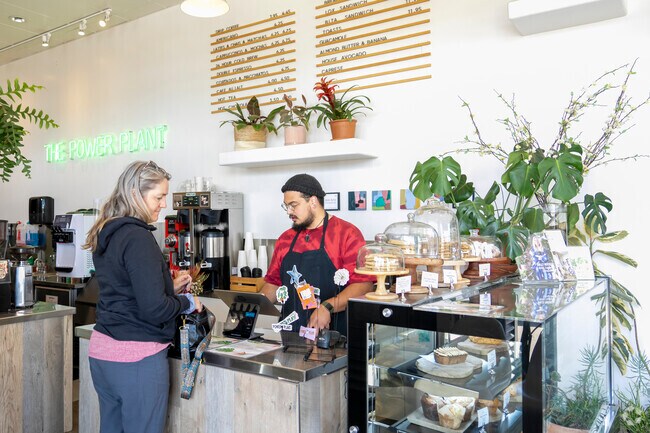 The power plant has a coffee shop in the Castroville neighborhood.