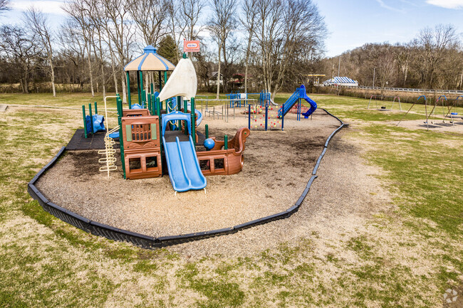 Beech Elementary School has a playground for younger kids.