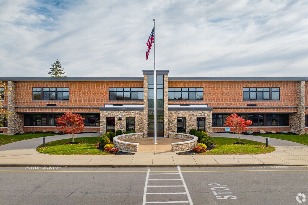 Iroquois Intermediate School shares a campus with the local middle and high school.