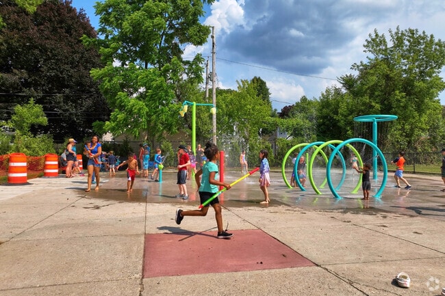 The seasonal spray park at Humboldt Recreation Center was renovated last year.
