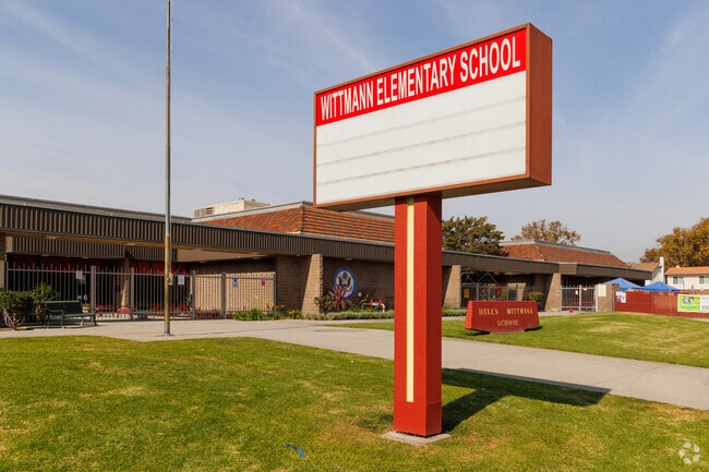 Helen Wittman Elementary, a gold ribbon school in Cerritos.