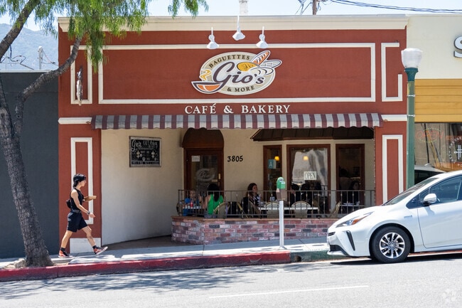 Start your morning with baked goods at Gio's Bakery & Cafe.