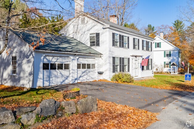 Warner's colonial homes reflect timeless New England elegance and historic charm.