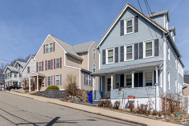Colonial Revivals are also popular among the homes in Waitts Mount.