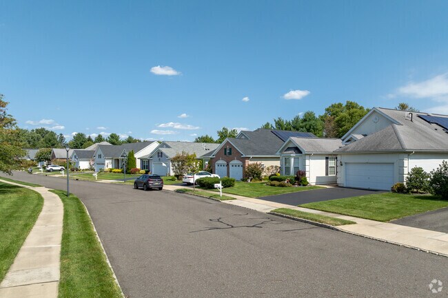 Ranch homes can be found in 55+ communities in Upper Freehold.