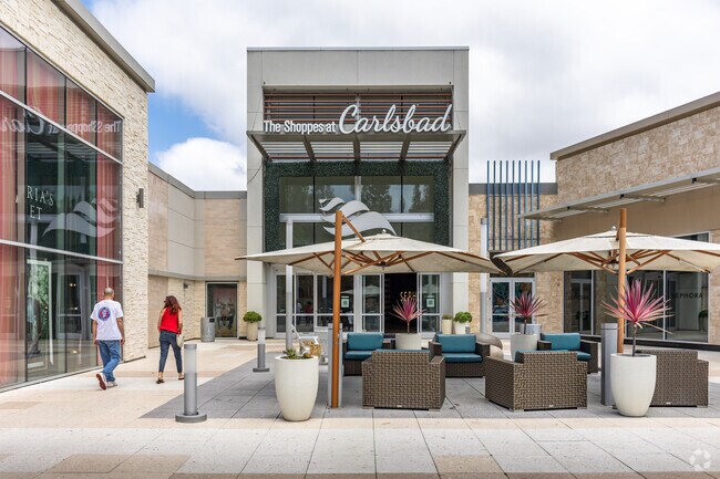 Shop national retail brands at The Shoppes at Carlsbad near Tamarack Point.