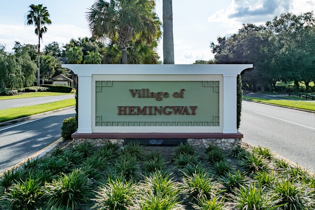 The Village of Hemingway is a popular neighborhood in The Villages.