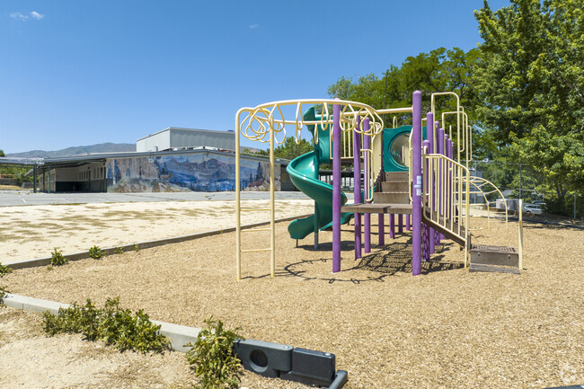 One of several playgrounds available to students of Elmcrest Elementary in Reno.