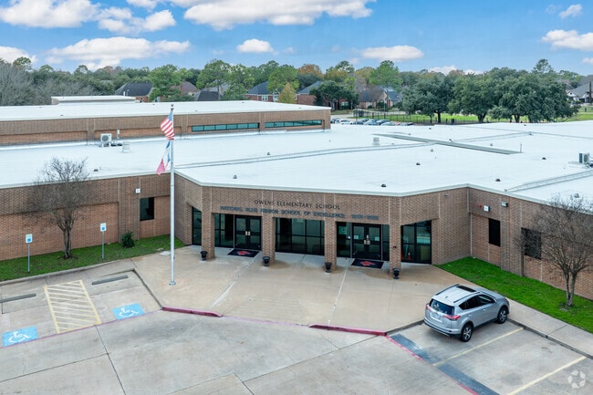 Feel the positive energy as you cross the threshold of Owens Elementary School's entryway.