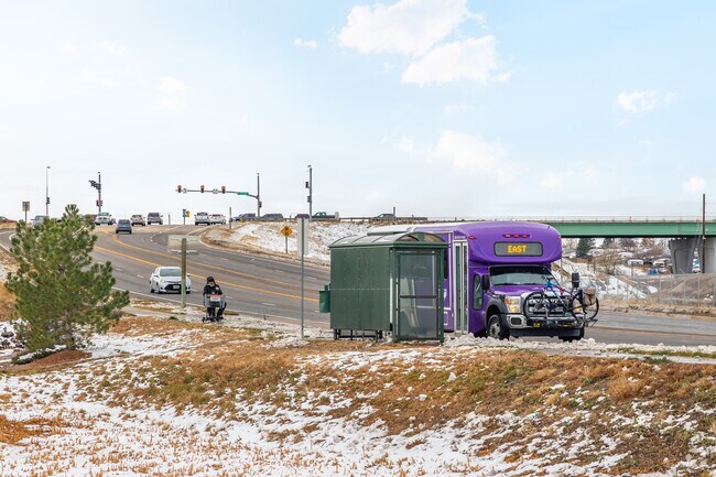 HR Ranch residents can find convenient access to public transportation.