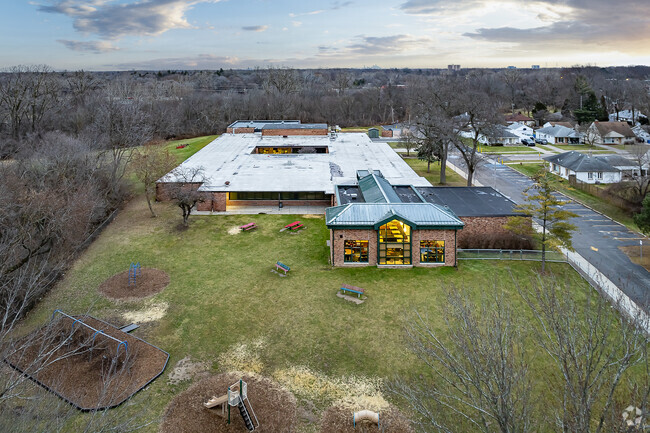 Main play area at Hillcrest Elementary School.