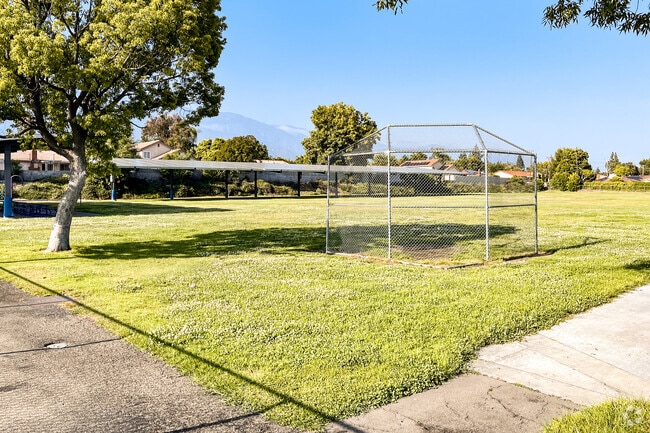 Jasper Elementary School has large fields for active Alta Loma students.