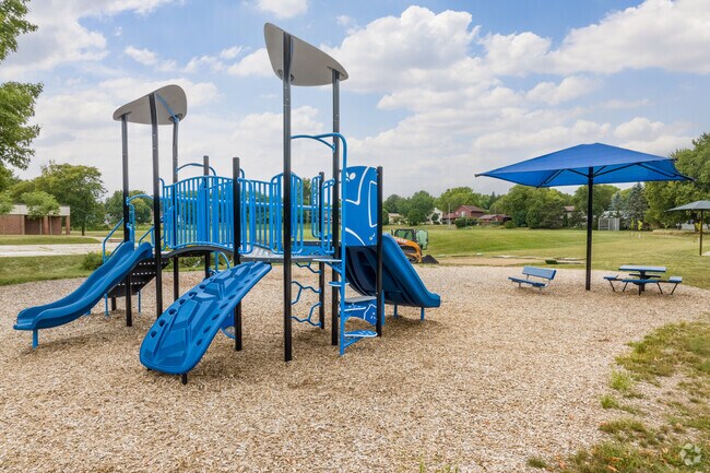 Lindbergh Elementary School in north Madison has several playground areas.