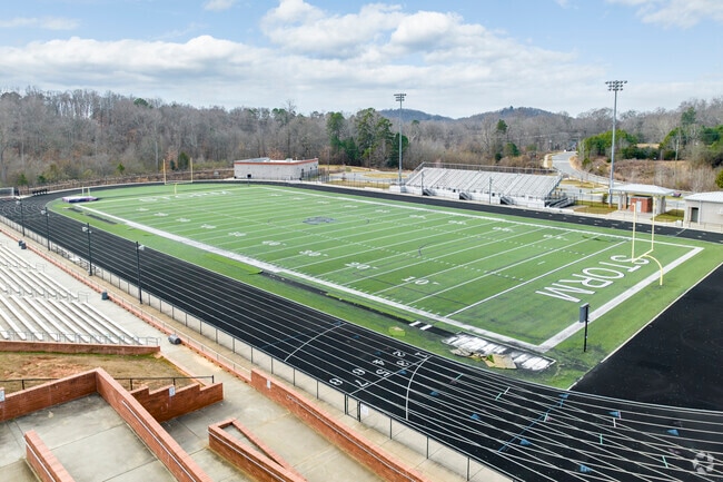 Stuart W. Cramer High School stadium and athletics complex.