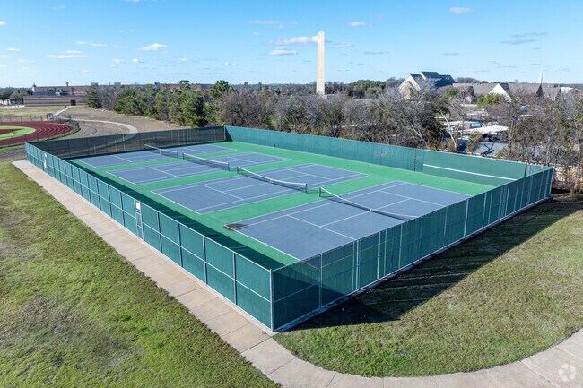 Dowell Middle School offers many sports for students to play including tennis.