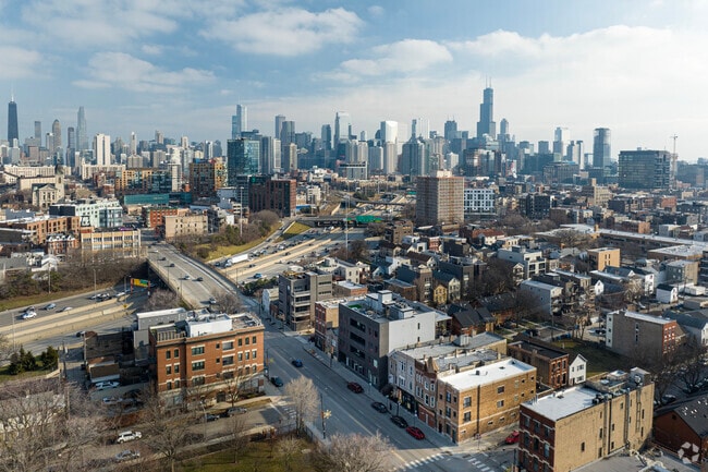 The Kennedy Expressway is a transit option for residents of West Town.