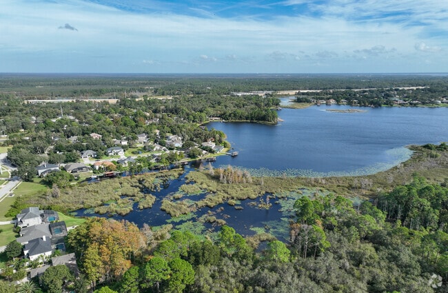 Sylvan Lake is just one of several lakes throughout the Heathrow area.