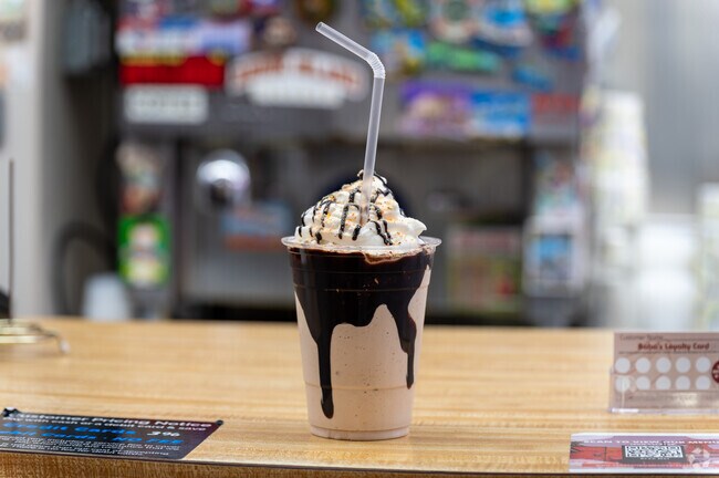 Sip on nostalgia at Original New York System in Smith Hill, savoring the best milkshakes in town