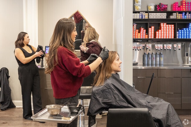 Get a fresh color at Square One Salon and Spa in University Park.