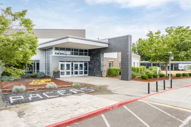 A-plus-rated Lakeridge High School, ranked as the No. 2 public high school in Oregon by Niche.