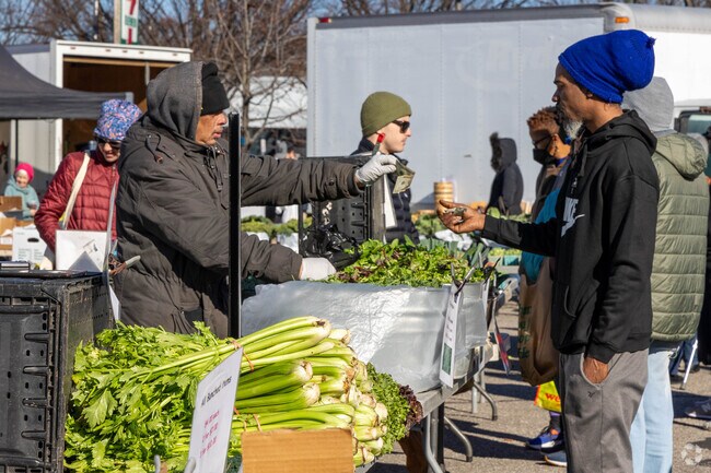 Open year round the 32 Street Farmers Market is a favorite of Abell residents.