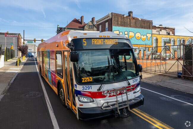 SEPTA bus routes provide convenient transit options in Upper Kensington.