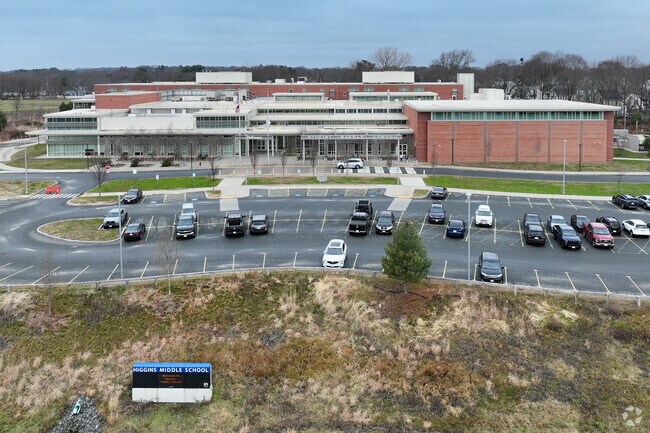 J Henry Higgins is the local middle school in Peabody, MA.