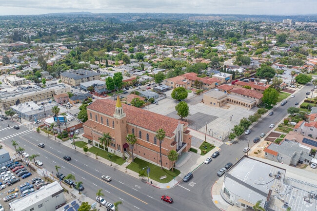 St. Katharine Drexel Academy shares grounds with Blessed Sacrament Catholic Church.