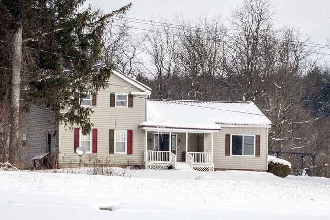 The rural landscape of Ellicott is filled with farmhouses that center the agrarian life.