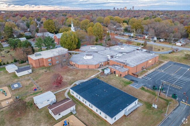 Bolton Elementary School is situated west of downtown Winston-Salem.
