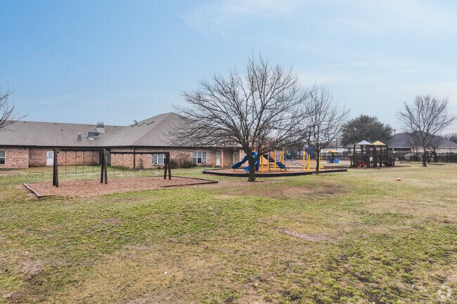Ft Worth Adventist Jr Academy students love playing on the playground.