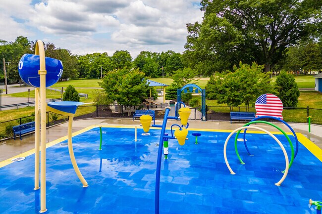 Summer is a great time to hit the spray park at Elwood Park.
