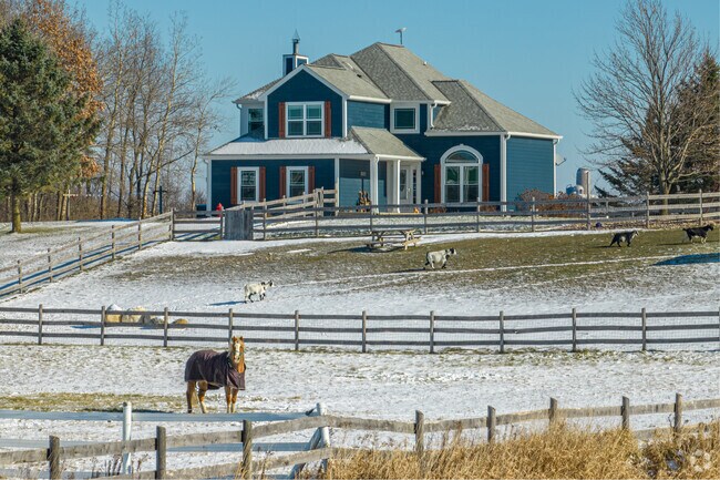 A beautiful Farm House full of life in the Village of Richfield.