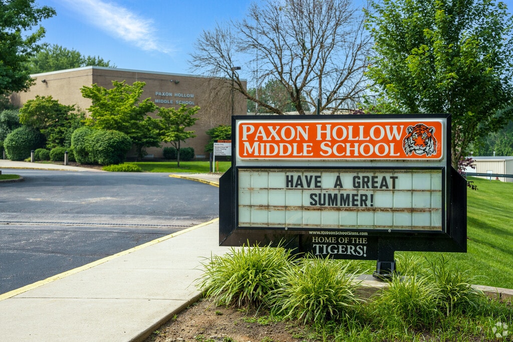 Paxon Hollow Middle School ranks high on US News' ratings list.