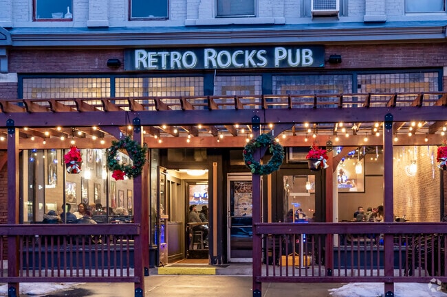 Heritage Square locals head to Old Town Saginaw to Retro Rocks Pub for dinner.
